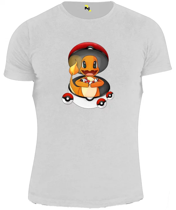 Camiseta "Charmander Pokeball"