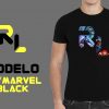 Camiseta "RL ft MARVEL Black" - Imagen 2