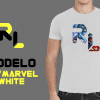 Camiseta hombre "RL ft MARVEL White" - Imagen 2