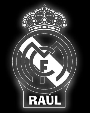 Lámpara LED personalizable - Real Madrid