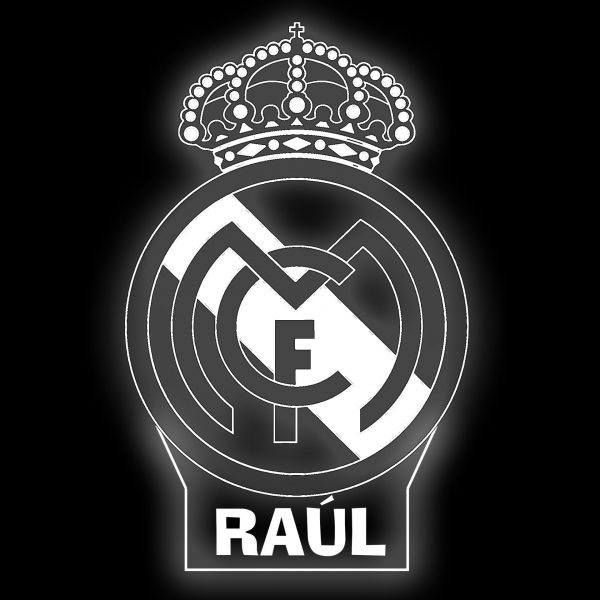 Lámpara LED personalizable - Real Madrid