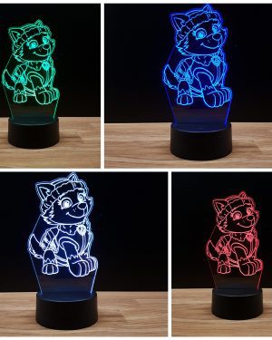 Lámpara LED personalizable - Patrulla Canina (Varios modelos)