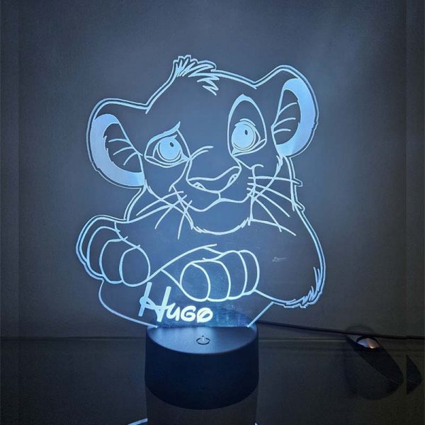 Lámpara LED personalizable - Simba